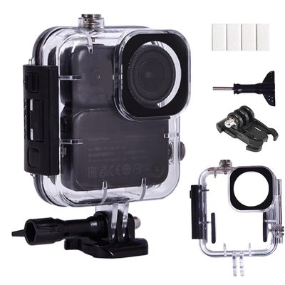 Coyktonty Waterproof Case/Dive Case for DJI Osmo Nano,Supports 50M/164FT Underwater Scuba Snorkeling Deep Diving with Bracket Accessories (Large-Dive Case)