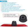 18 mm Super Pro AHD Car Third Roof Top Mount Brake Light Camera Waterproof Night Vision Brake Light Reversing Camera, Replacement for Ford Transit Tourneo Custom Jumbo Box V363 F150 F250 F350 V636 MK8 view 4
