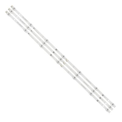 BEBBLYMUKA 3pcs/Kit LED Fit for H43B7100 H43B7100UK H43BE7000 43A6101EE HD425V1F71-T0K1 HL43J802 SVH425A05 HD425V1U51-T0L1 JL.D42571330-003FS-M-V01
