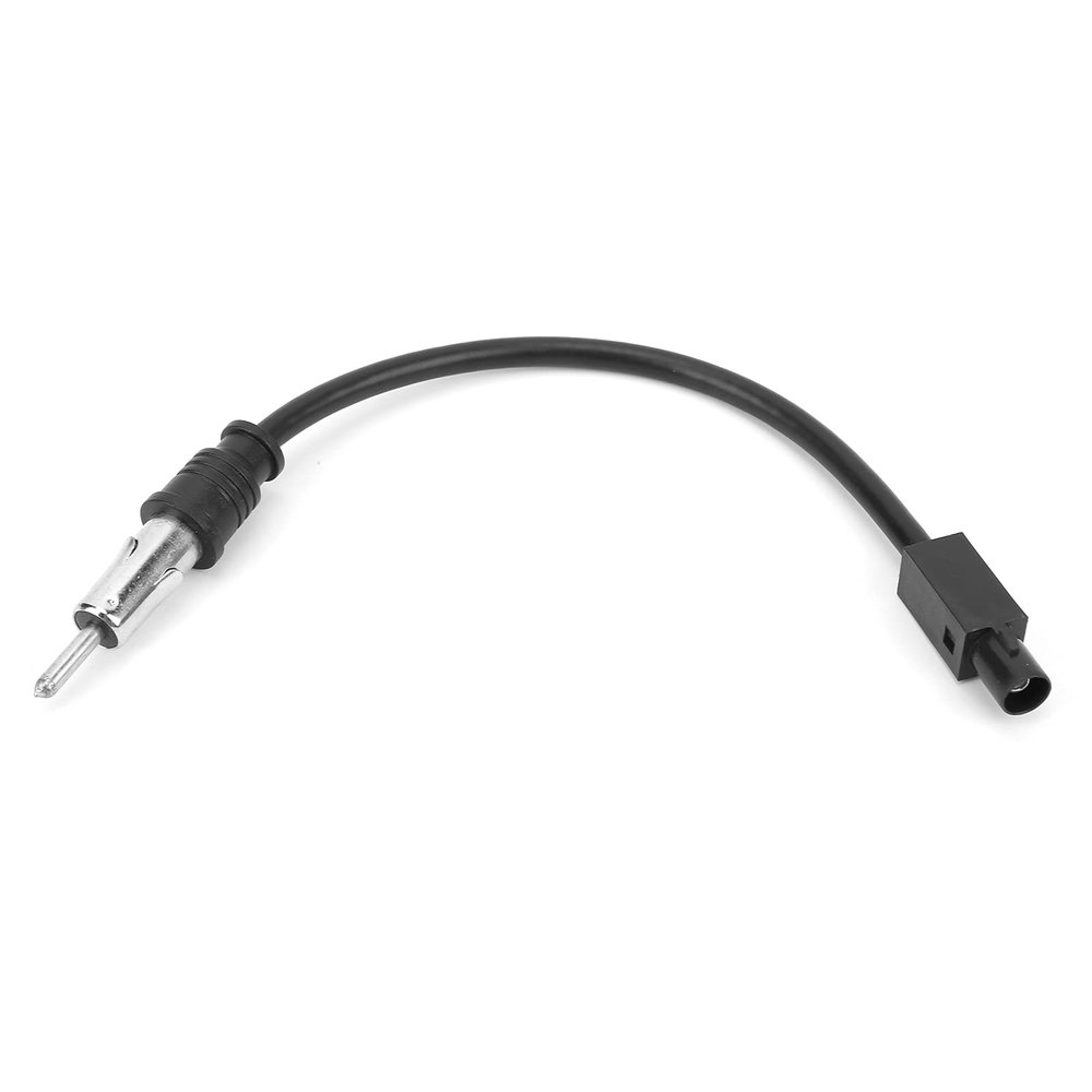 Antenna Adapter Cable Premium Black Car Audio Replacement for High Accuracy Plug Play Durable Rubber Metal Construction