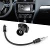 Antenna Adapter Cable Premium Black Car Audio Replacement for High Accuracy Plug Play Durable Rubber Metal Construction view 3