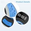 Kronabelle IPX7 Waterproof Shower Speaker with RGB Light & LED Display, Detachable Suction Cup, Clear & Balanced 360 Sound, Where Water Meets Music Keeps The Rhythm Alive view 2