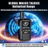 Rapid Lifetime Free Global Walkie Talkies Unlimited Range Nationwide PTT 4G LTE PoC Long Range Two Way Radios 5000 Miles Long Distance with Flashlight for Family,Outdoor,Logistics (6 Pack with SIM) view 2