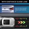 12 LED Backup Camera with Monitor 4.63.5 Inch,HD 150 Wide Angle Car Backup Camera Kit with Night Vision Function,Universal Waterproof Rear View Cameras for Cars,SUVs view 4