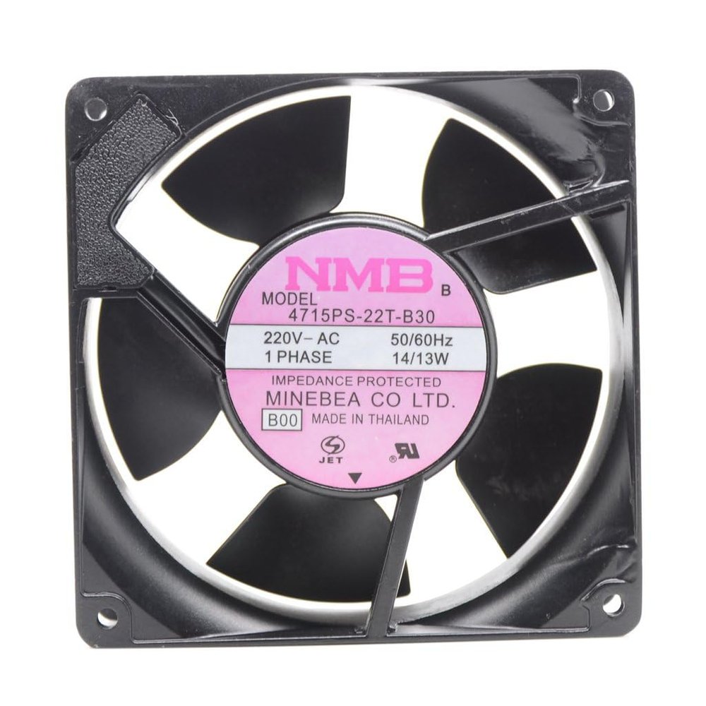 4715PS-22T-B30 12CM AC220V 14/13W 4.72in Aluminum Frame Cooling Fan