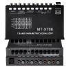7-Band Car Audio Equalizer, Adjustable 7 Bands EQ Car Amplifier Graphic Equalizer with CD/AUX Input Select Switch, Front/Rear + Sub Output, for Boat RV RTV Motorcycle Car Stereo Tone Control. (EQ7) view 1