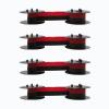 Fabater 4PCS Calculator Ribbon, Long Lasting Universal Twin Spool with Micro Ink Technology, Compatible for EL 1197PIII EL 2196BL MP27D FR 2650TM DR 120R DR view 1