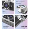 2026 New Mini Digital Camera with 1.47 in LCD Screen, Mini Retro Keychain Camera with 1080P HD Flip Screen, Built-in Flash, 32 or 64GB Card, Strap and Keychain for Travel & Daily Use (Pink,64G) view 4