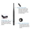 ALMOCN 2PCS 915MHz LoRa Antenna 5dBi Gain Omni-Directional SMA Male Connector + 2PCS IPEX Extension Cable for LoRa Development Board, Security Monitoring, Smart Home view 2