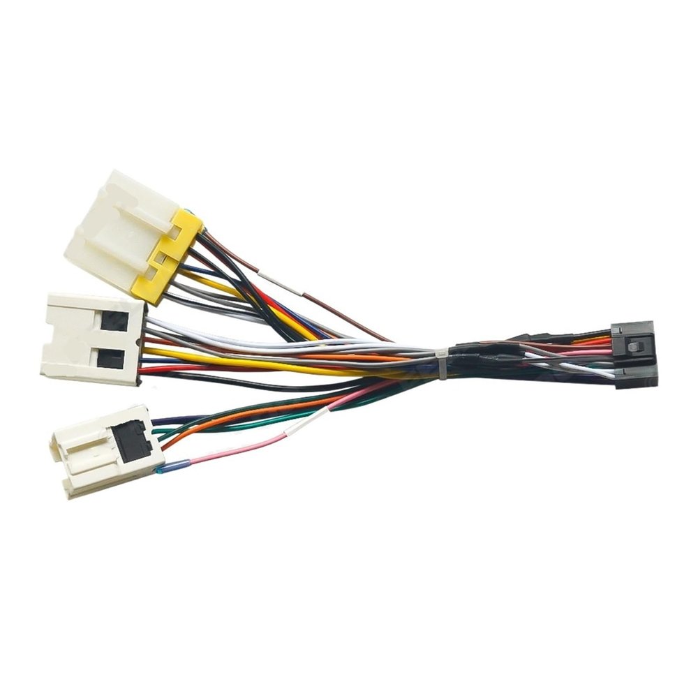 16-Pin Power Wiring Harness for 2004-2013 Nissan Paladin Android Radio Car Stereo Installation Adapter Cable