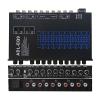 9-Band Car Audio Equalizer with Adjustable Frequency | Graphic EQ with Front, Rear & Sub Outputs | 8V RMS Line Driver | Compatible with Car & Boat - CD/AUX Input & White Light Illumination (EQ9) view 2
