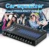 9-Band Car Audio Equalizer with Adjustable Frequency | Graphic EQ with Front, Rear & Sub Outputs | 8V RMS Line Driver | Compatible with Car & Boat - CD/AUX Input & White Light Illumination (EQ9) view 3
