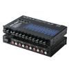 9-Band Car Audio Equalizer with Adjustable Frequency | Graphic EQ with Front, Rear & Sub Outputs | 8V RMS Line Driver | Compatible with Car & Boat - CD/AUX Input & White Light Illumination (EQ9) view 4