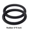2PC Speaker Woofer Rubber Surround Repair Kit 6x9 Inch Oval Shape For Car Speaker Audio Professional Home Theater view 2