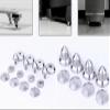 4pcs Adjustable Stainless Steel Speaker Turntable Isolation Feet Spike Pads view 2