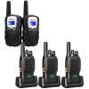 Retevis RT388 Walkie Talkies for Kids 1 Pair and H-777H Walkie Talkie 3 Pack,Toys Walkie Talkie for 6-12 Years Old Boys Girls,Kids Toys Gifts for Outside Trip Camping Hiking view 1
