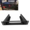 10 Inch Rack Mount for Lenovo ThinkCentre Tiny Bracket,Adapter for M720q/M920q/P330 etc,with Front Keystone Ports and Cable Management,Durable ABS Material (no_Keystone) view 1
