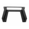 10 Inch Rack Mount for Lenovo ThinkCentre Tiny Bracket,Adapter for M720q/M920q/P330 etc,with Front Keystone Ports and Cable Management,Durable ABS Material (no_Keystone) view 2