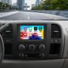 Android 14 Double Din Car Stereo Radio Upgrade for 2008 Chevy Silverado 1500 2500, 7" Touch Screen Head Unit with Wireless CarPlay & Android GPS SWC WiFi FM RDS Bluetooth Mirror Link Backup Camera view 1