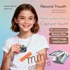 2026 New Mini Digital Camera with 1.47 in LCD Screen 1080P, Mini Keychain Retro Camera with 32GB Card, Keychain Camera with flip Screen, Ideal for Travel, Study, Concerts (Pink,with Memory Card) view 2