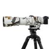 ROLANPRO Waterproof Lens Cover for Canon RF 200-800mm F6.3-9 is USM Camouflage Rain Cover-#21 Snow Waterproof view 1