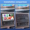 7'' Car Radio for Ford F250 F-350 1999 2000 2001 2002 2003 2004 Stereo, Android Stereo Touchscreen with Wireless carplay/Android auto FM RDS/GPS Navigation/HD Backup Camera,2+32G view 2