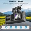 3 Channel Dash Cam for Lexus RX 2016 2017 2018 2019 2020 2021, Dash Cam Front and Rear Inside with Memory Card, Dash Camera for Cars, Loop Recording, Night Vision,A 32GB view 2
