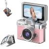 2026 New Mini Digital Camera with 1.47 in LCD Screen 1080P, Mini Keychain Retro Camera with 32GB Card, Keychain Camera with flip Screen, Ideal for Travel, Study, Concerts (Pink,No Memory Card) view 1