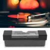 Velvet Record Cleaning Brush, Anti Static Record Brush, Gentle Soft Velvet Brush for Turntable CD VCD DVD, Scratch Proof Design with Mini Brush and Dust Cover, Essential Accessory view 4