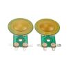 KINBZQ Universal 25.5mm Treble Coil Horn Tweeter Diaphragm Resin Film Long Frame Driver Head Stage Speaker Repair 2PCS view 3