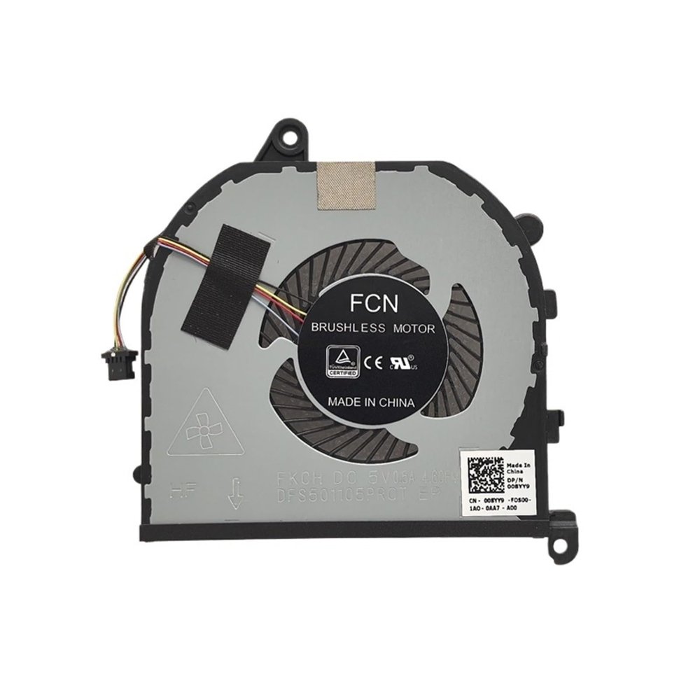008YY9 for XPS 15 9570 Precision 5530 Laptop CPU Cooling Fan Cooler Fan 08YY9 CN-008YY9