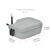 Luyismer Travel Friendly Camera Case with Internal Dividers Fit in Luggage for ACTION 6 Photographers Protective Bag view 4