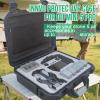 INNVO Waterproof Hard Case for DJI Mini 5 Pro  Fits Fly More Combo & 6 Batteries, RC2/RC-N3 Sticks-On Storage, IP67 Rugged Drone Suitcase with Shoulder Strap, Air Valve & Mesh Pocket Black view 2