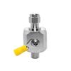 0-3GHz F Male to F Female Surge Arrester Protector - 50 Ohm Lightning Arrestor for Reliable Signal Protection view 1