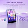 128GB MP3 Player - Portable MP3 Player with Bluetooth 5.3, Portable Music Player with FM Radio, Voice Recorder, Pedometer, Mini Design Ideal for Sport view 3