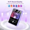 128GB MP3 Player - Portable MP3 Player with Bluetooth 5.3, Portable Music Player with FM Radio, Voice Recorder, Pedometer, Mini Design Ideal for Sport view 4
