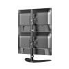 ADBWEKKF Dual-screen monitor stand with horizontal and vertical rotation, 17-32 inch multi-functional(17-24inches-600mmhigh) view 3