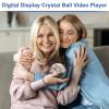 Video Sphere | HD Digital Portable Memory Player 2.7 Inch,Digital Display Photos Sphere - forCelebration Birthday Wedding view 2