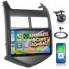 8Core 4G+64G DSP 46EQ Radio for Chevy Sonic 2011-2015 Car Stereo with Wireless Carplay Android Auto,9'' 1280X720P IPS Touch Screen,WiFi,5.0Bluetooth,Android Auto,FM/RDS,Camera view 1