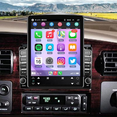 2+64G Double Din Radio Stereo for Ford E-350 Super Duty 2005-2019 with Wireless Carplay & Android Auto,9.7 Inch Android 15 Car Audio Receiver GPS Navigation Unit with Bluetooth Head Unit WiFi SWC