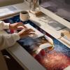 HOMETITUTE XL Mouse Pad Gaming Mousepad Eagle Art 31.5x11.8 Inch Non-Slip Keyboard Desktop Protector Mat Diatomite Large Mouse Pad for Home and Office Desk Accessories view 4