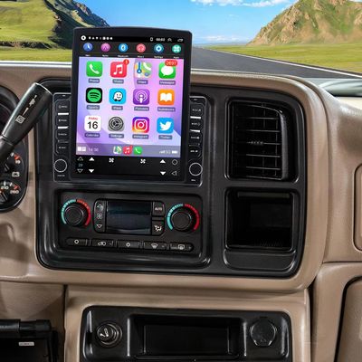 2+64G Double Din Radio Stereo for Chevy Tahoe 2003 2004 2005 2006 with Wireless Carplay & Android Auto,9.7 Inch Android 15 Car Audio Receiver GPS Navigation Unit with Bluetooth Head Unit WiFi SWC