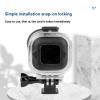 SZZCNOX 164FT/50M Waterproof Case for Insta360 Go Ultra Thumb Camera, Scratch-Resistant Protective Case Underwater Dive Housing Shell with Bracket Accessories Kit view 4