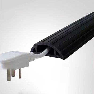 1m Floor Cable Cover, Soft Rubber Insulated Cable Cover, Floor Cable Cover