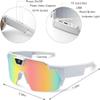 4K HD Sports Glasses with Camera,Smart Glasses for Men Women Sunglasses Cameras and Audio Video Action (Black Lens - Style A) view 4