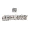 100 Pcs Acrylic Reflective Target Plates for Total Station, 0/30/40/50/60mm, for Bridge, Building, and Subway Construction Monitoring and Surveying(3cm*3cm) view 1