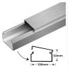 Aluminum Alloy Floor Cable Protector,Self-Adhesive Wire Hider Cover,1m Length view 3