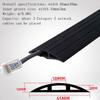 1m Floor Cable Cover, Soft Rubber Insulated Cable Cover, Floor Cable Cover view 2
