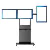 ADBWEKKF 703 Floor Standing Triple Monitor Stand 22-32 inch/3 Screens view 4