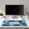 HOMETITUTE Ocean Wave Line Art XL Mouse Pad Gaming Mousepad 31.5x11.8 Inch Non-Slip Keyboard Desktop Protector Mat Diatomite Large Mouse Pad for Home and Office Desk Accessories view 3